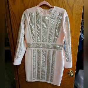Venus brand bodycon sequined mini dress